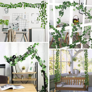 Artificial Plants Home Decor Green Silk Hanging ALODIA STORE