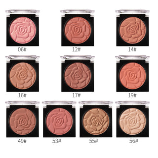MENOW B705 10-Color Petal Blush Monochrome Blush on ALODIA STORE