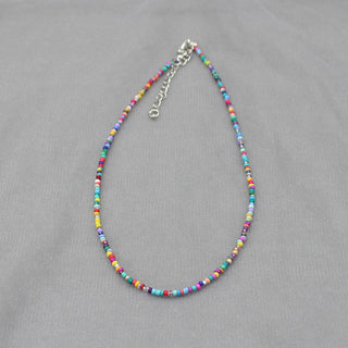 Simple Seed Beads Strand Choker Necklace Women String  Collar Charm Colorful Handmade Bohemia Collier Femme Jewelry Gift ALODIA STORE