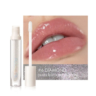 FOCALLURE Lipgloss Last High Shine Glow Plumpling Not-sticky Liquid Moisturizer Lip Balm Waterproof Lip Tint Makeup ALODIA STORE