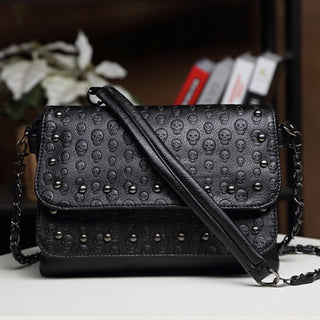 JIEROTYX England Style Skull Women Crossbody bag ALODIA STORE