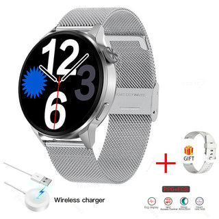 New 390*390 HD Screen NFC Smart Watch Men Bluetooth Call Sport GPS Track Watch Custom Dial Heart Rate ECG PPG Smartwatch For Men ALODIA STORE