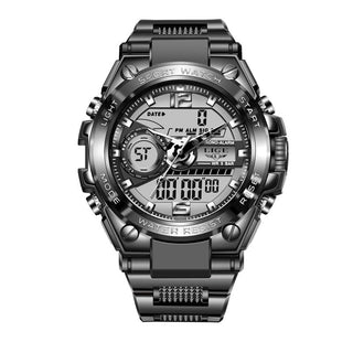 LIGE Digital Men Military Watch 50m Waterproof Wristwatch LED Quartz Clock Sport Watch Male Big Watches Men Relogios Masculino ALODIA STORE