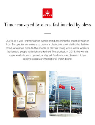 OLEVS Luxury Brand Ladides Automatic Mechanical Wristwatch Waterproof Stainless Steel Simple Watch For Women Gift for girl ALODIA STORE