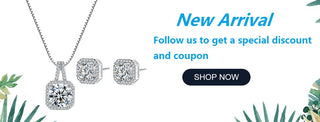 Wedding Jewelry Set Fashion 925 Sterling Silver Crystal Necklace Ring Earring 3 pcs ALODIA STORE