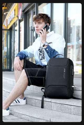 Fenruien Waterproof 15.6 Inch Men Laptop Backpack Usb Charging School Bag Anti Theft Backpack Male Travel Backpacks 2020 New ALODIA STORE