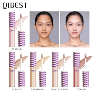 QIBEST Face Concealer Cream Full Cover Makeup ALODIA STORE