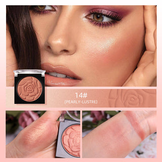 MENOW B705 10-Color Petal Blush Monochrome Blush on ALODIA STORE