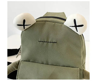 Personality Girl Small Bag Cartoon Cute Frog Bag Casual Messenger Bag Chest Bag Unisex Shoulder Crossbody Bag Nylon Women Bag ALODIA STORE