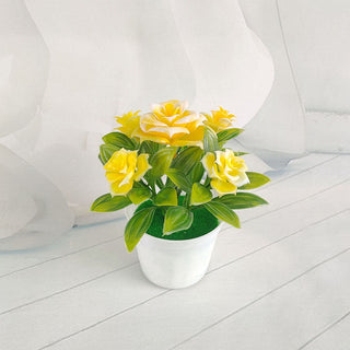 Mini Artificial Aloe Plants Bonsai Small Simulated Tree Pot Plants Fake Flowers Office Table Potted Ornaments Home Garden Decor ALODIA STORE