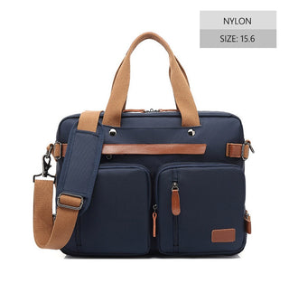 Men Canvas Work Bag Briefcase Travel Messenger Shoulder Bag Multifunction Tote Handbag Big Casual Business Laptop Pocket XA284ZC ALODIA STORE