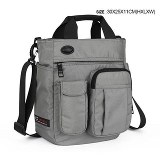 Headphone Hole Waterproof Crossbody Bag Nylon Travel ALODIA STORE