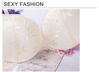 lingerie porno push up bra set intimates lace top and panties lace underwear set 3/4 cup underwear set women ALODIA STORE