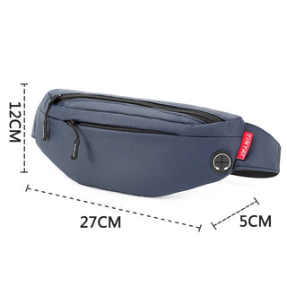 TINYAT Men Waist Bag Pack Purse Casual Large Phone Belt Bag Pouch Women's Canvas Travel Phone Bag Fanny Banana Bag Hip 4 Pockets ALODIA STORE
