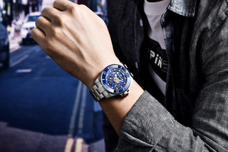 PAGANI DESIGN Stainless Steel Waterproof Mechanical Watch Top Brand Sapphire Glass Automatic Watch Luxury Business Men Watch ALODIA STORE