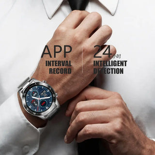 LIGE New Steel Band Digital Watch Men Sport Watches Electronic LED Male Wrist Watch For Men Clock Waterproof Bluetooth Hour+box ALODIA STORE