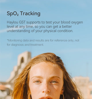 HAYLOU GST Smart Watch Men Women Watch Blood Oxygen Heart Rate Sleep Monitor 12 Sport Models Custom Watch Face Global Version ALODIA STORE