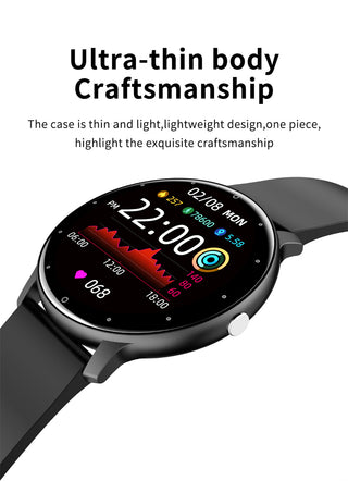 Women Smart Watch Men Smartwatch Heart Rate Monitor Sport Fitness Music Ladies Waterproof Watch For Android IOS Phone ALODIA STORE