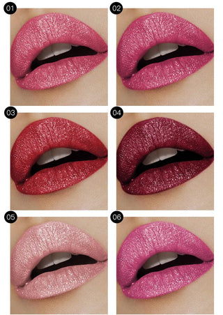 Sexy Diamond Shimmer Glitter Lipg Loss Matte To Glitter Liquid Lipstick Waterproof Diamond Pearl Colour Lip Gloss Makeup Beauty ALODIA STORE