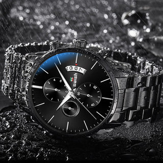 SWISH Men Watch 2022 Waterproof Stainless Steel Sport Quartz Clock Men's Watches Top Brand Luxury Man Wristwatch ALODIA STORE