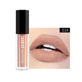 QIBEST Liquid Lipstick Lips Matte Lipgloss Pigment Waterproof - Alodia Store