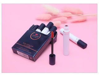QIBEST Matte Liquid Lipstick Makeup Set Lip Makeup Set Long Lasting Lip Gloss Waterproof Lip Tint Matte Lipgloss Cosmetic Kit - Alodia Store