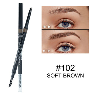 PHOERA eyebrow brush 5 Color Double Ended ALODIA STORE