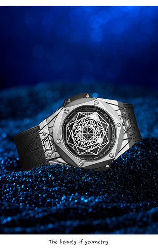men watch Brand ONOLA Luxury fashion unique sport 2021 new leather quartz watch men relogio masculino ALODIA STORE