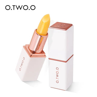 O.TWO.O Lip Balm Temperate Changing Lipstick Long Lasting Hygienic Moisturizing Lipstick Anti Aging Makeup Pink Lip Care ALODIA STORE