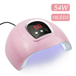 Nail Set with Nail Lamp Manicure Set 40/30/20/10 Color UV Polish ALODIA STORE