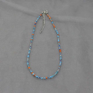Simple Seed Beads Strand Choker Necklace Women String  Collar Charm Colorful Handmade Bohemia Collier Femme Jewelry Gift ALODIA STORE