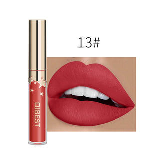 QIBEST Liquid Lipstick Waterproof ALODIA STORE