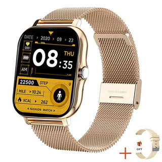 Full Touch Sport Smart Watch Men Women Heart Rate Fitness Tracker Bluetooth call Smartwatch wristwatch GTS 2 P8 plus watch+Box ALODIA STORE