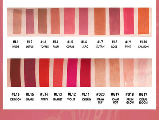 IMAGIC Lipgloss Matte 20 Colors Lip Gloss Velvety Lipstick Liquid Matte Waterproof Lip Tint Full & rich Sexy Lip Makeup Cosmetic ALODIA STORE