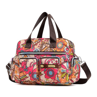 Ladies LargeCapacity Waterproof Tote Bag Flower ALODIA STORE