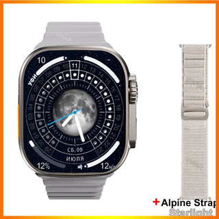2022 VWAR ZD8 Ultra MAX Smart Watch Series 8 Titanium Alloy 1:1 49mm Case Bluetooth Call NFC ECG IP68 Waterproof Smartwatch Men ALODIA STORE