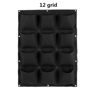 NEW Wall Hanging Pockets Planting Bags Flower Pot Waterproof Grow Bag Garden Planter Vertical Suculentas Plant Pot Home Decor ALODIA STORE