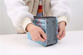 Double Zipper Cosmetic ALODIA STORE