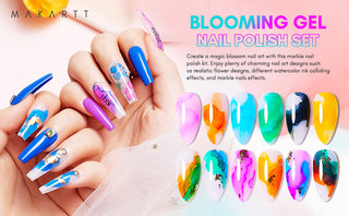 Makartt Marble Nail ALODIA STORE