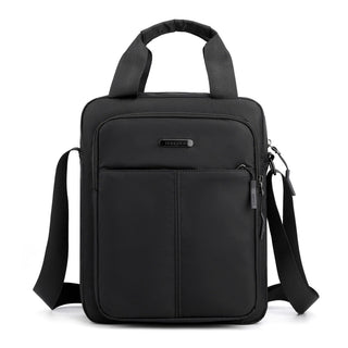 Men Canvas Shoulder Bag Multifunction Casual Travel Crossbody Bags Vintage Solid Zipper Men Messenger Top-handle Handbags ALODIA STORE