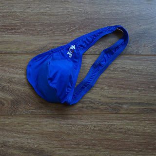 Men Sexy Lingerie Underwear Unilateral Tie T Pants Low Waist Sexy Thong Gays Clothes Sissy Panties Mens G-strings Pouch Bikini ALODIA STORE