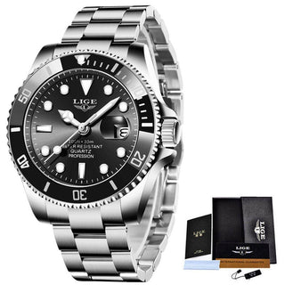 2022 Top Brand Luxury Fashion Diver Watch Men 30ATM Waterproof Date Clock Sport Watches Mens Quartz Wristwatch Relogio Masculino ALODIA STORE
