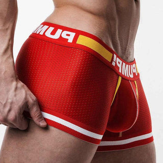 Lingeries Cotton Patchwork Low waist Sexy Men Underwear Boxer Shorts New Trunks Mens Boxershorts Underware Boxers Funny ALODIA STORE