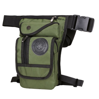 High Quality Men's Canvas Drop Leg Bag Military Motorcycle Multi-purpose Messenger Shoulder Bags Belt Hip Bum Waist Fanny Pack ALODIA STORE