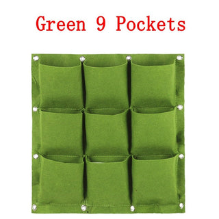 NEW Wall Hanging Pockets Planting Bags Flower Pot Waterproof Grow Bag Garden Planter Vertical Suculentas Plant Pot Home Decor ALODIA STORE