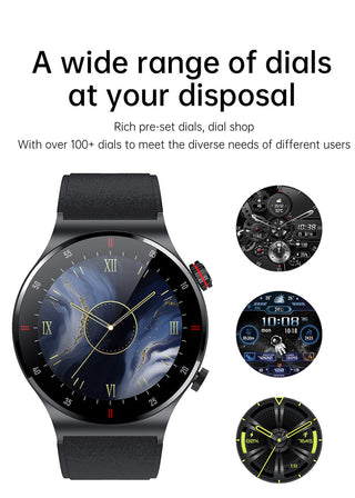 2022 New Bluetooth Call Smart Watch Men Sports Fitness Tracker Waterproof Smartwatch Large HD screen for huawei Xiaomi phone+box ALODIA STORE