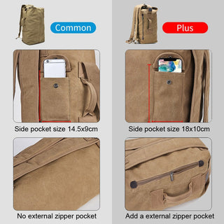 Large Man Travel Bag Mountaineering Backpack Male Luggage Canvas Bucket Shoulder Army Bags For Boys Men Backpacks mochilas XA88C ALODIA STORE