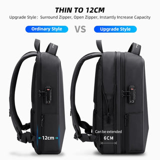 Fenruien Brand Laptop Backpack Anti-theft Waterproof School Backpacks USB Charging Men Business Travel Bag Backpack New Design ALODIA STORE