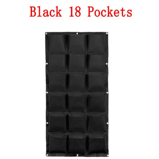 NEW Wall Hanging Pockets Planting Bags Flower Pot Waterproof Grow Bag Garden Planter Vertical Suculentas Plant Pot Home Decor ALODIA STORE