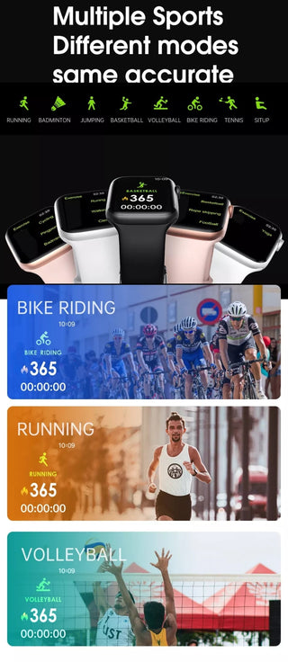 Original SmartWatch I7 Pro Max Series 7 Phone Call Custom Watch Face Sport Waterproof Man Women Wireless Charging Smart Watch ALODIA STORE